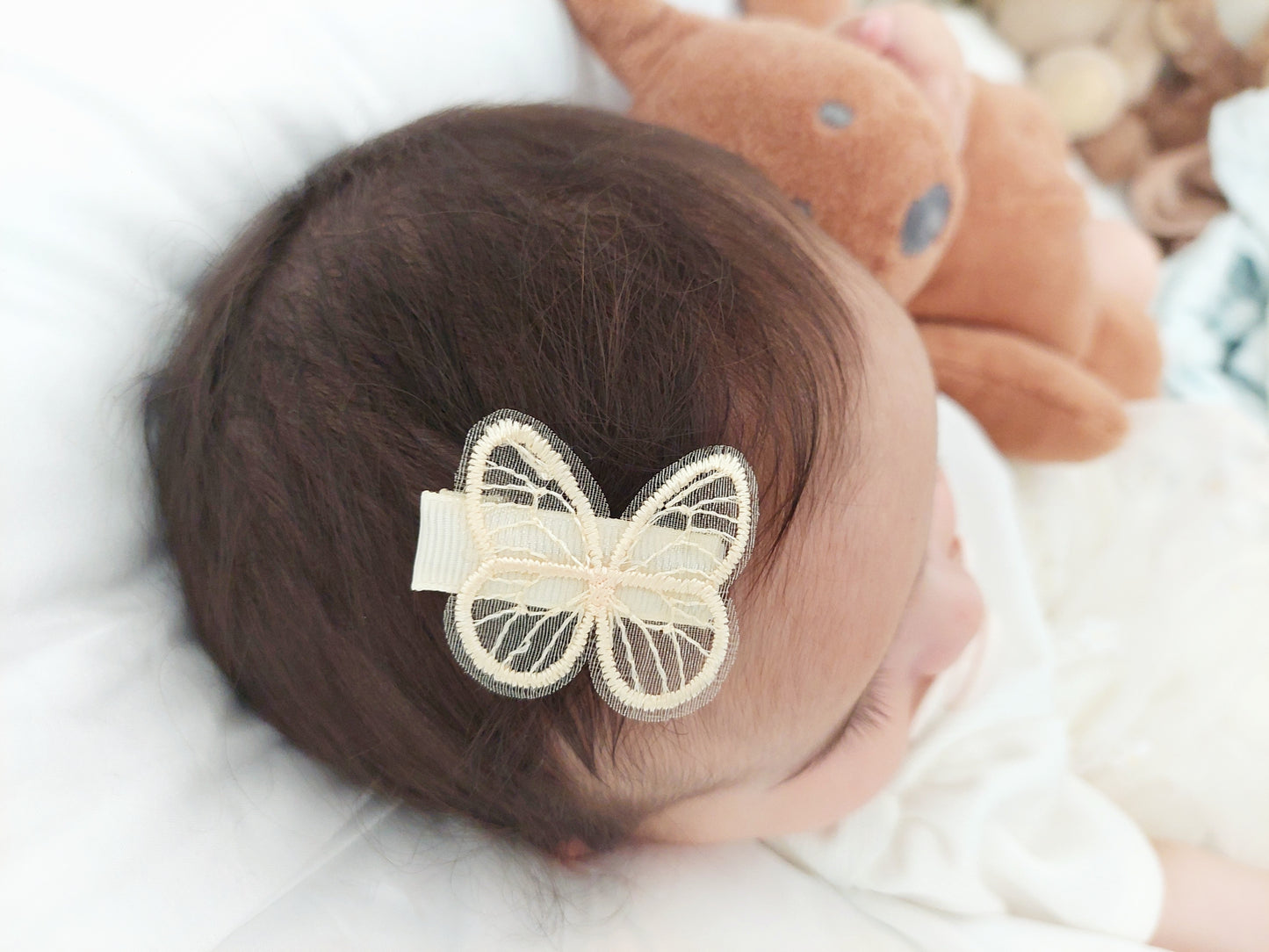 Pinzas para el pelo de mariposa