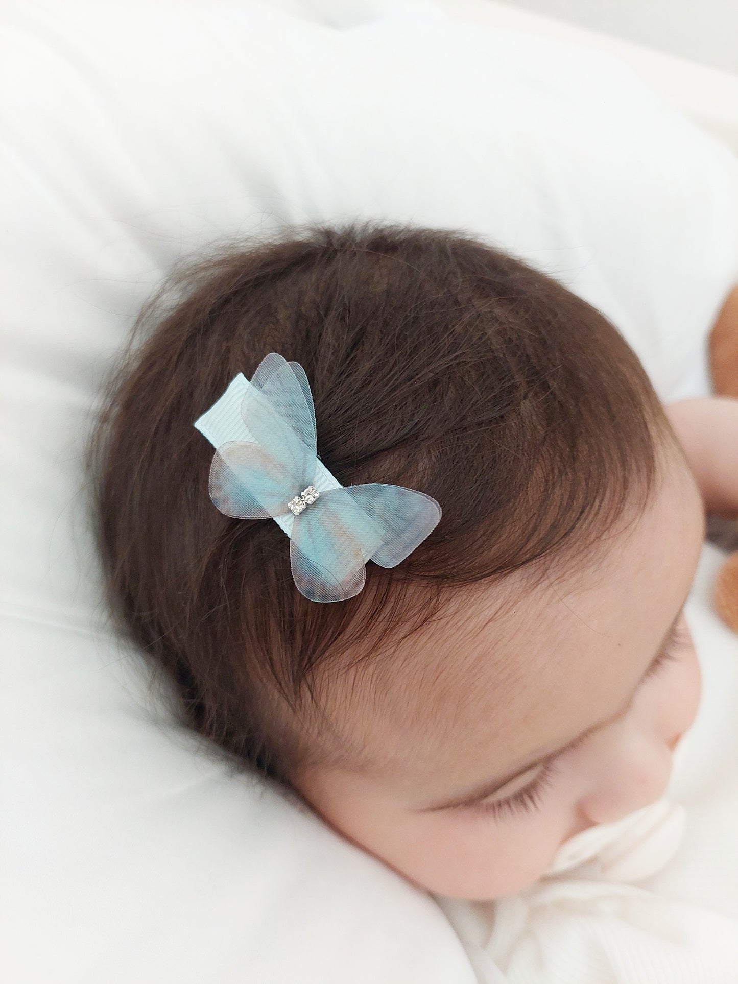 Butterfly hair clips