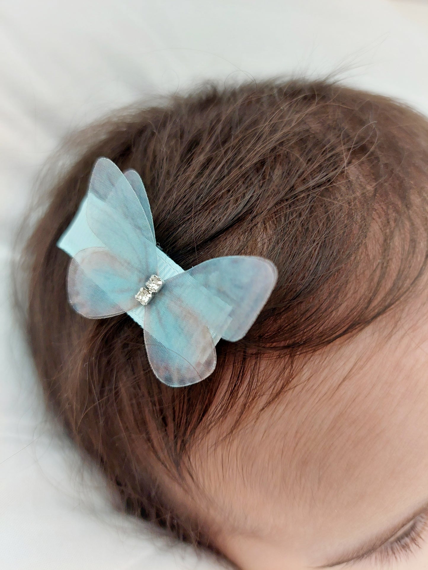 Butterfly hair clips