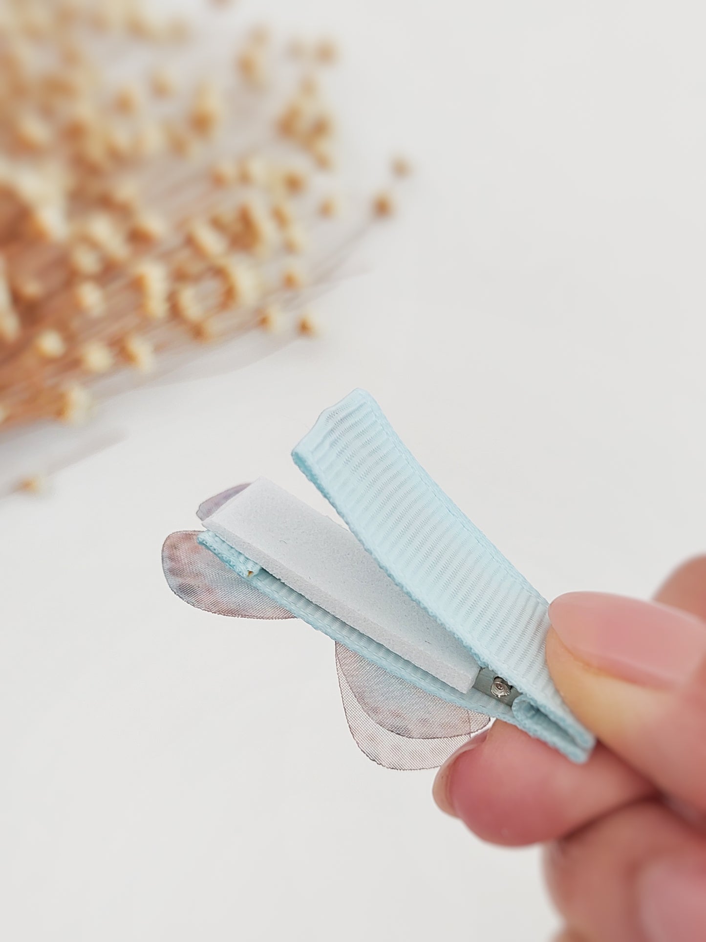 Butterfly hair clips