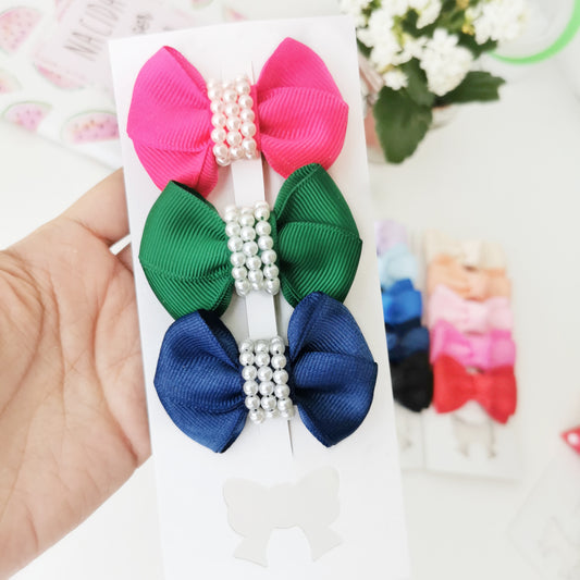 XM trio with pearls