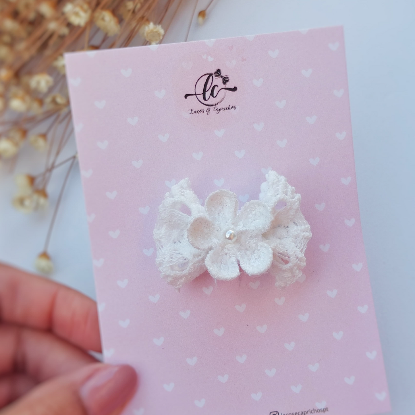 encaje de flores