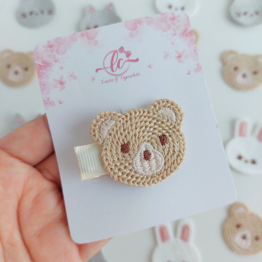 Bear Hair Clips