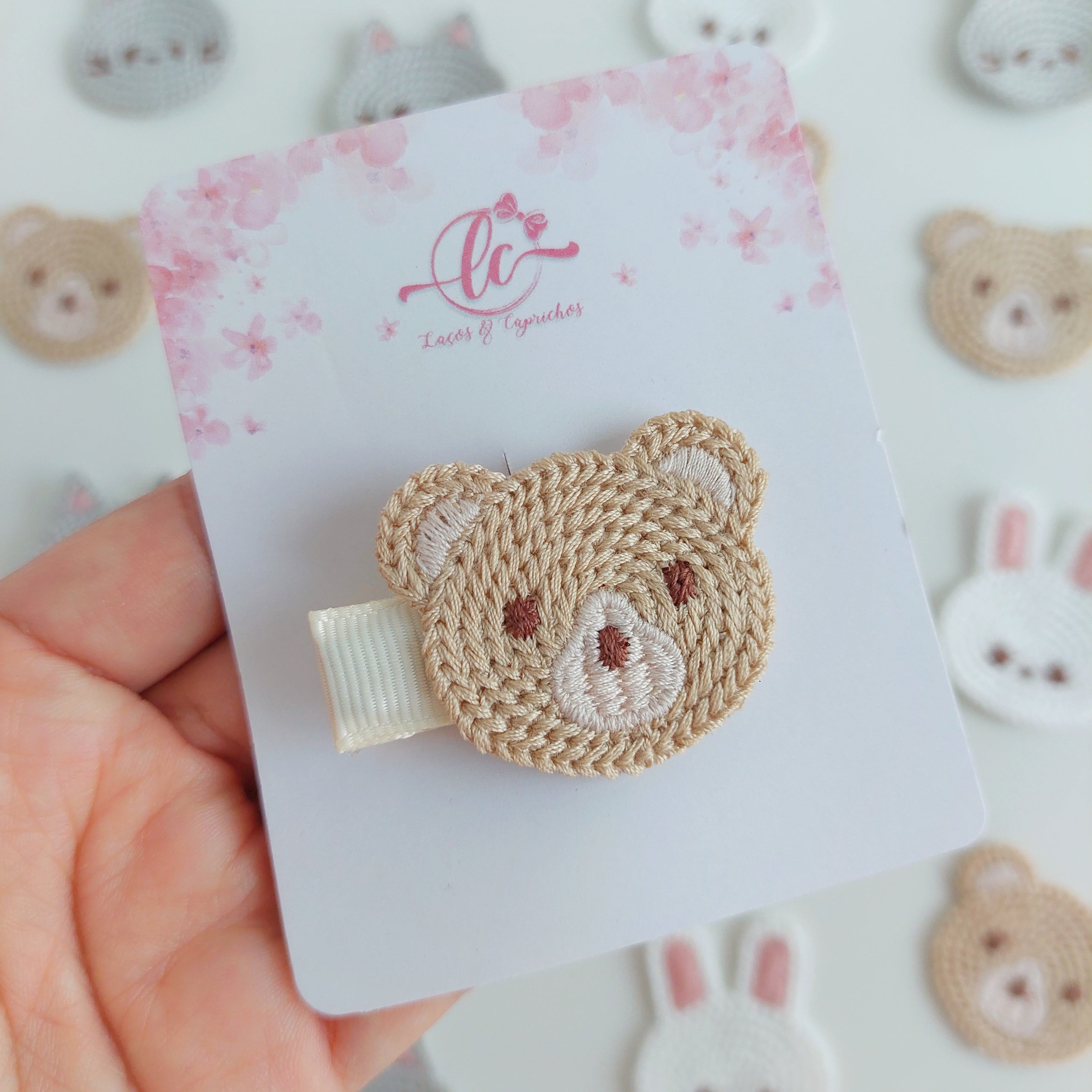 Bear Hair Clips