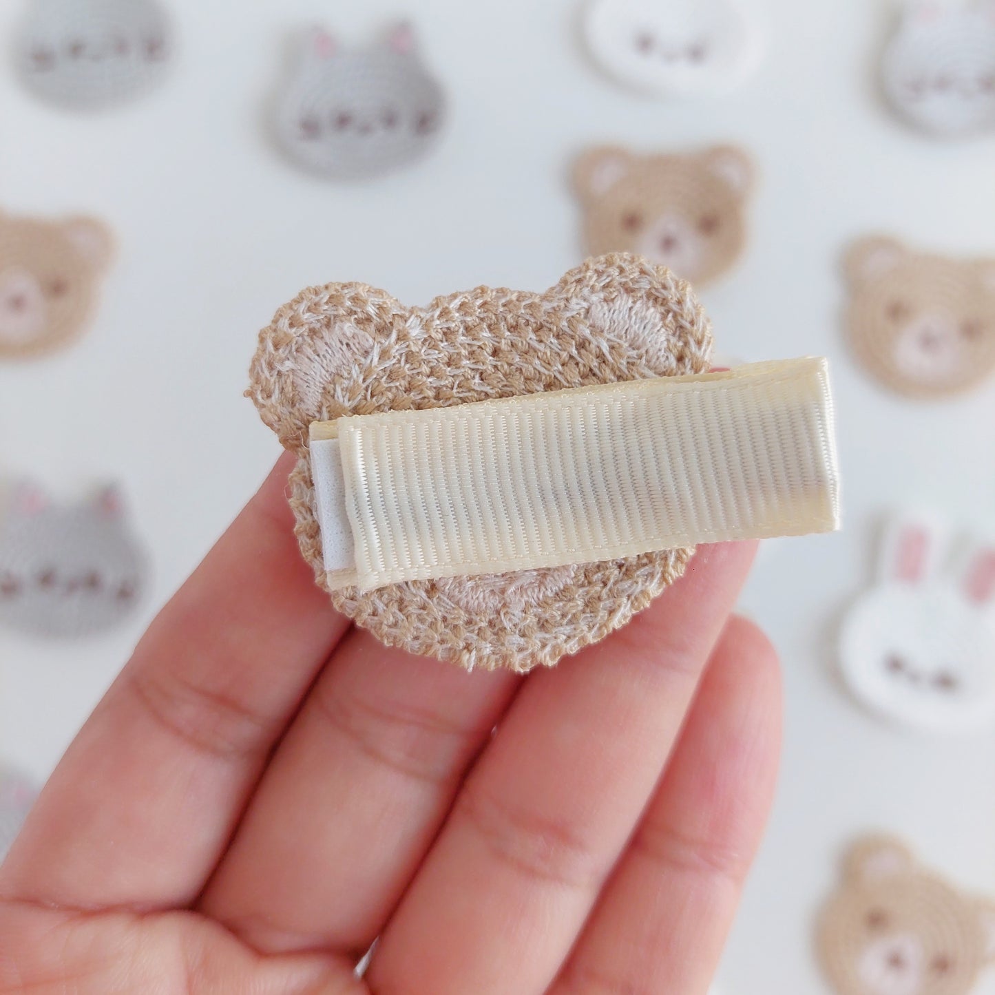 Kit 3 Hair Clips Pets