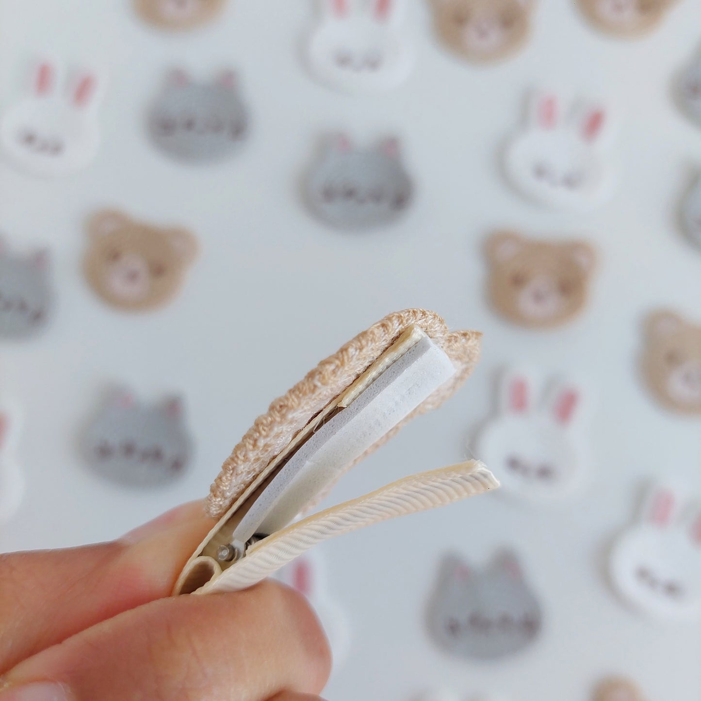 Kit 3 Hair Clips Pets