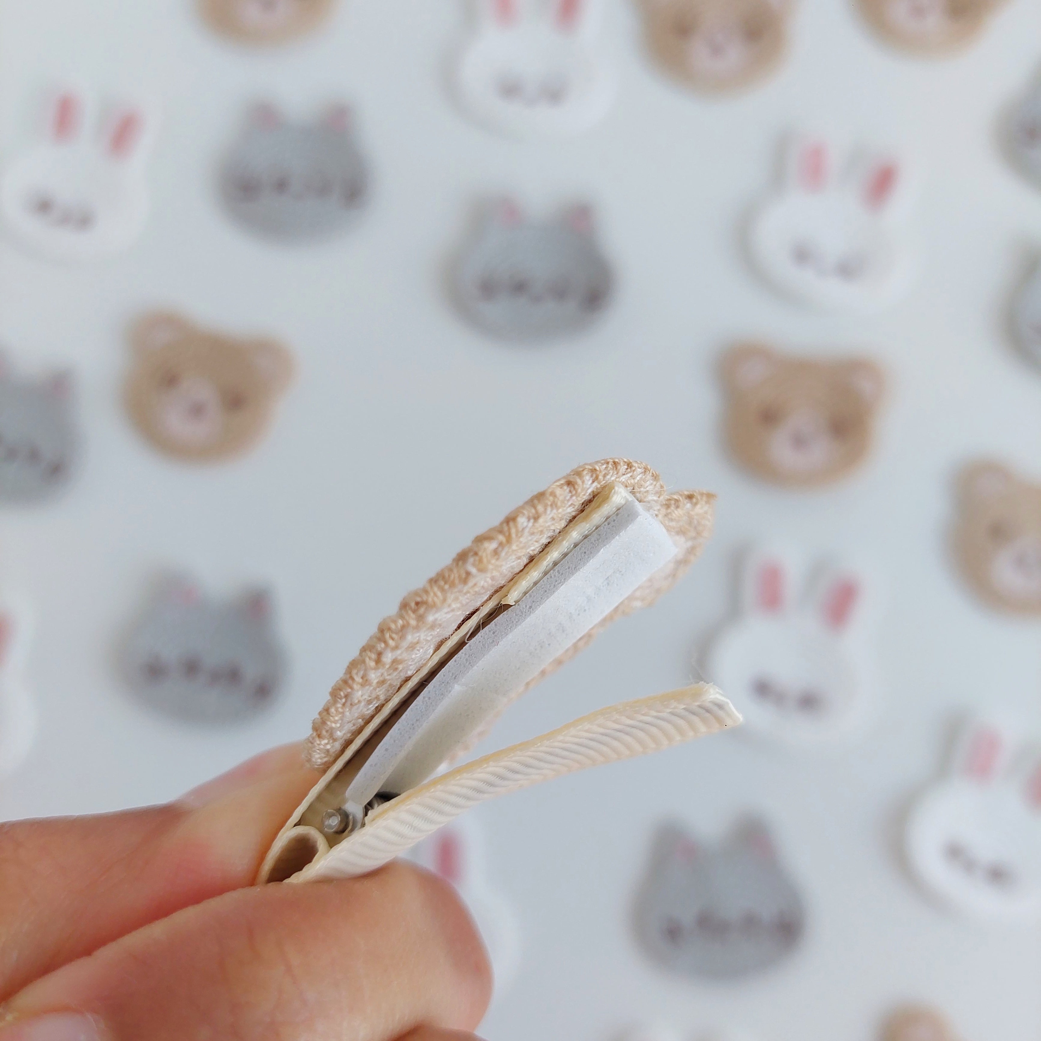 Bear Hair Clips