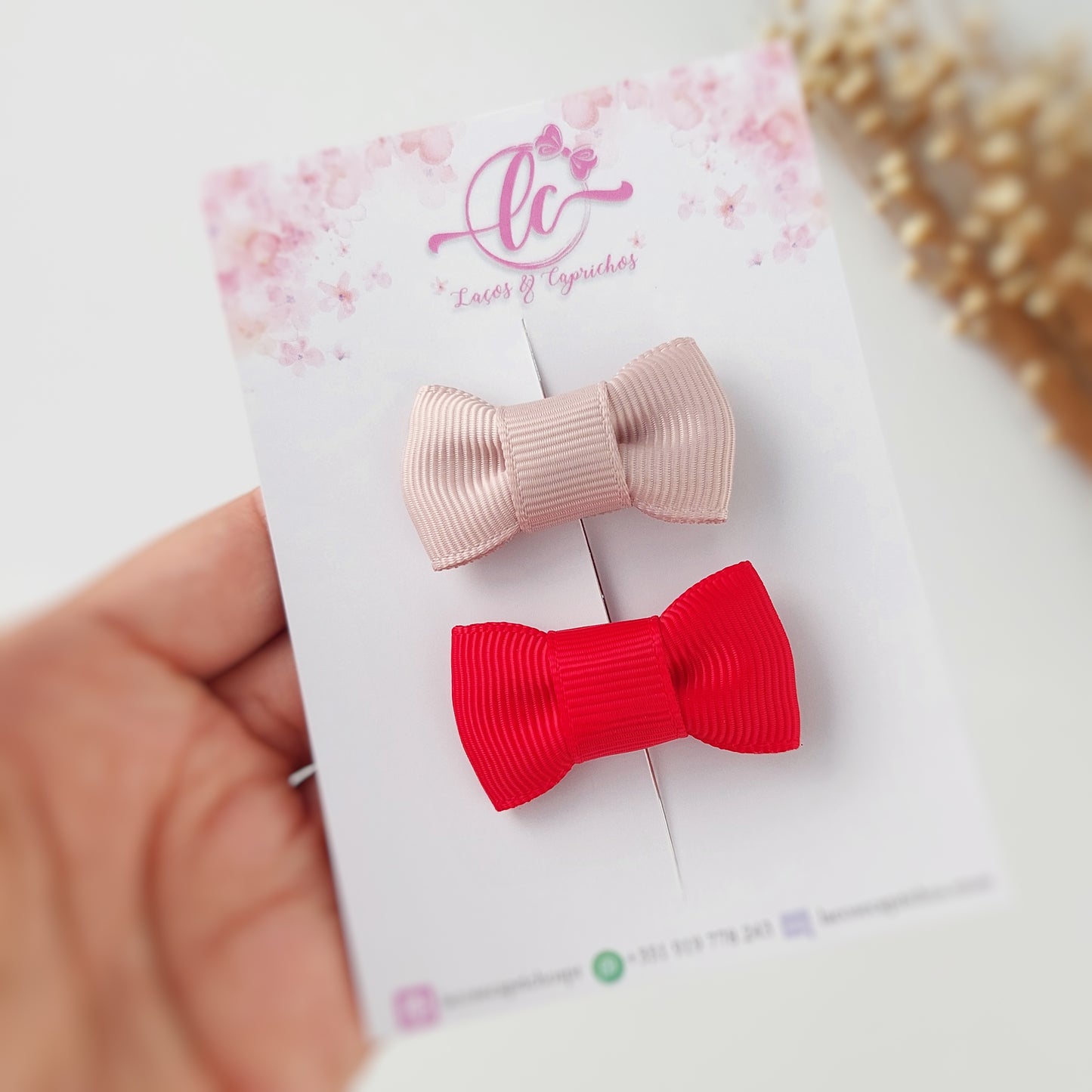 Duo - Lazo para bebé recién nacido 3,5 cm - Talla S