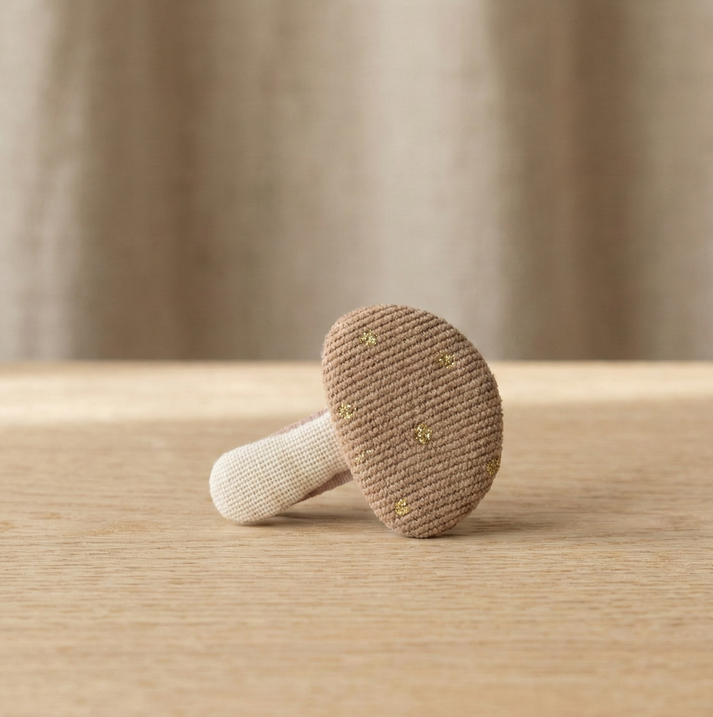 Enchanted Mushroom Hair Clip