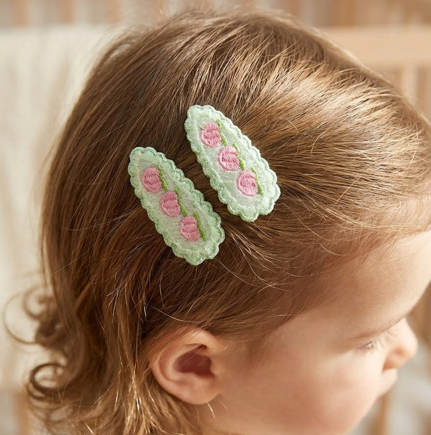 Hair Clips - Forest Fruits