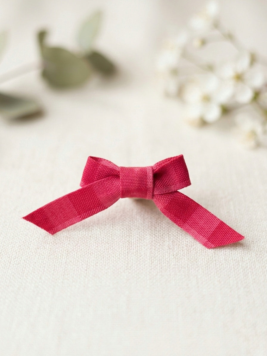 Mini Classic - Red and Pink Checkered