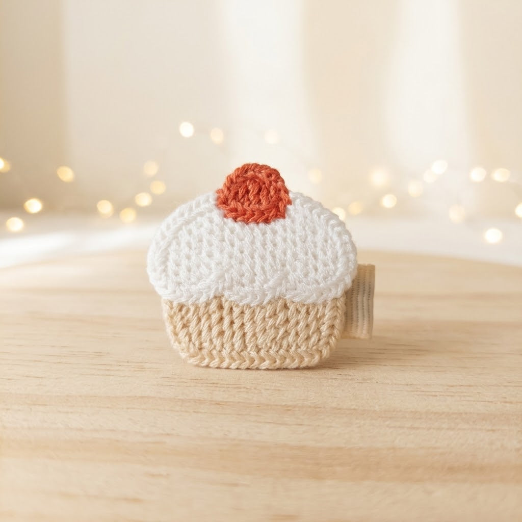 Hair Clip Cupcake
