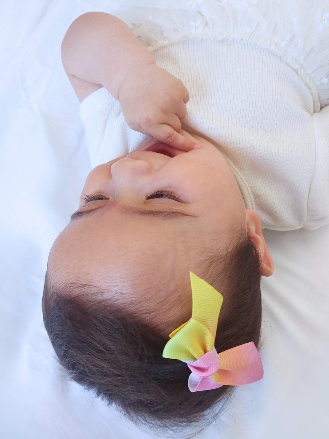 Summer Rainbow Bow Tie