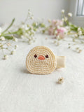Crochet hair clip - Chick 🐤